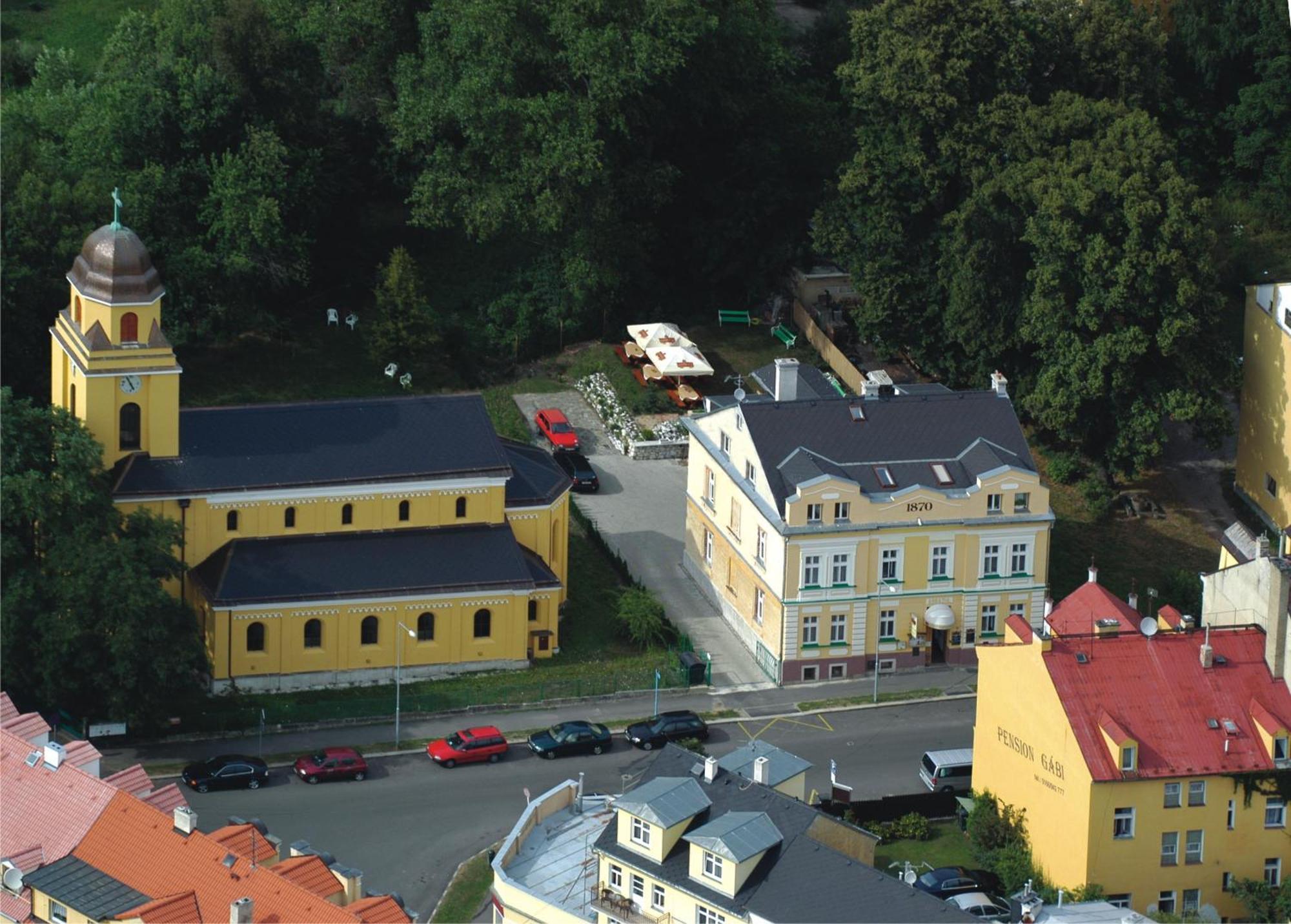 Pension Abbazia Франтишкови-Лазне Экстерьер фото